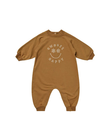 Rylee + Cru Raglan Jumpsuit, Choose Happy